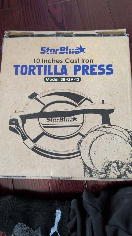 StarBlue 10 Inch Cast Iron Roti/Tortilla Press - photo 2