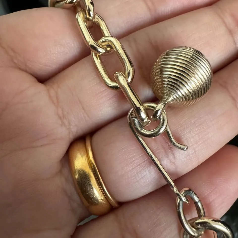 1950s Signed Coro Set Necklace + Earrings image indicator(9)