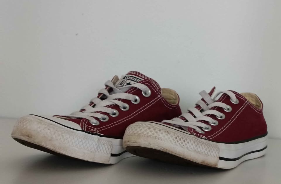 Converse All Star Low - Red - Men's 5 (Women's 7) - Good - photo 2