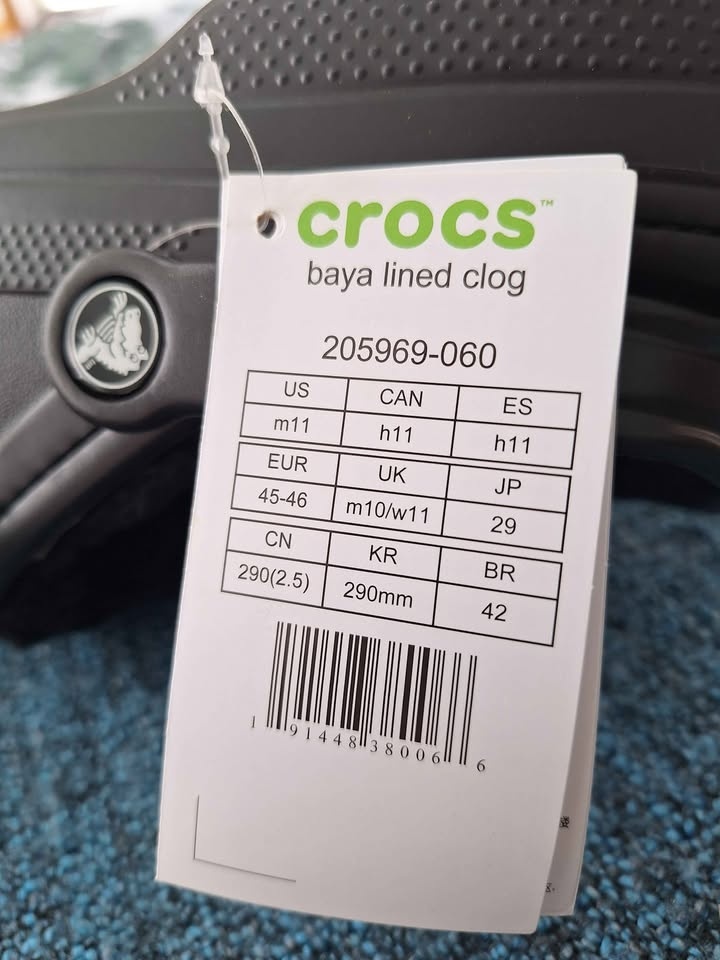 Men's Size 11 Crocs - 2 Pairs Lined Clogs - photo 5