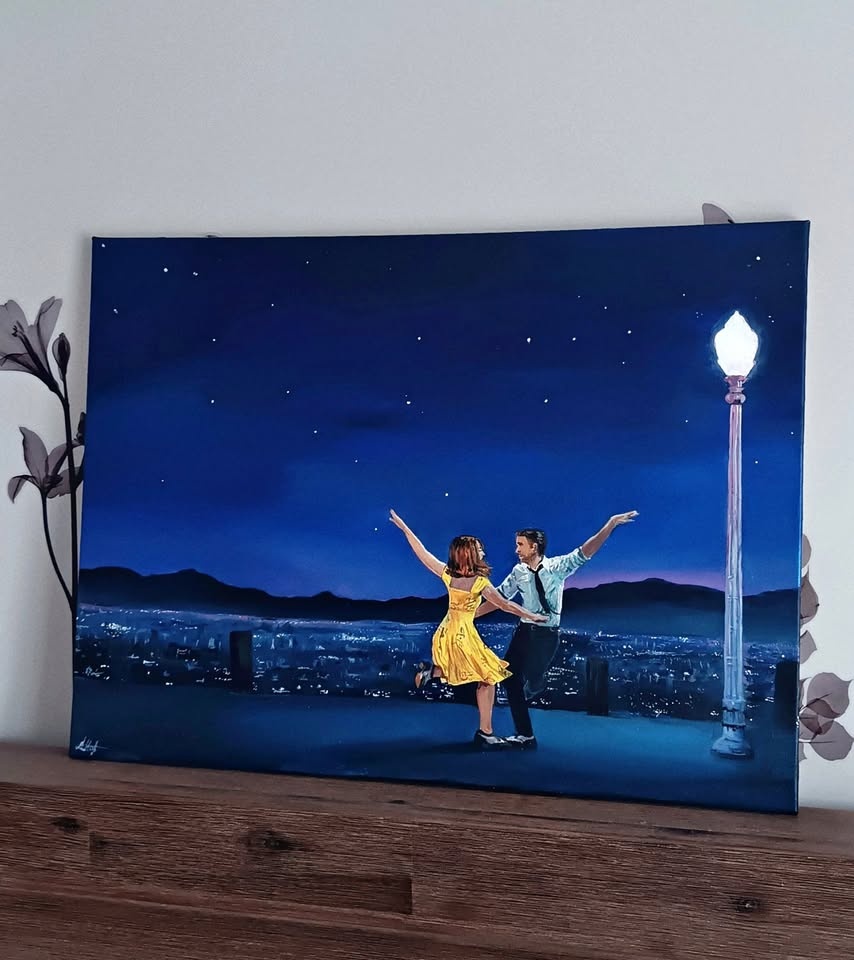 La La Land Handmade Painting