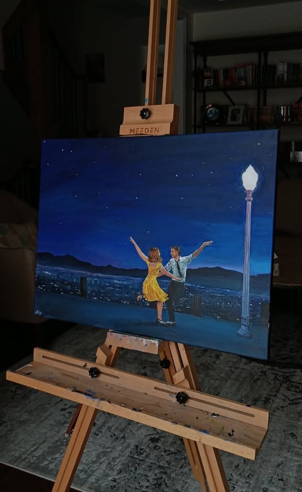 La La Land Handmade Painting - photo 2
