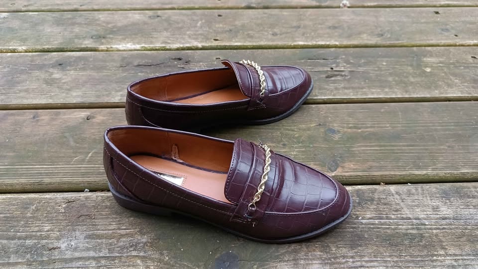 Brown Women's Leather Loafers - photo 3