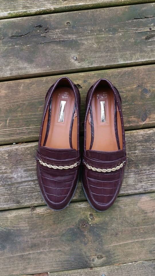 Brown Women's Leather Loafers - photo 4