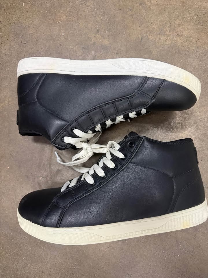 Street and Steel Motorcycle Leather Riding Shoes Size 10 - photo 2