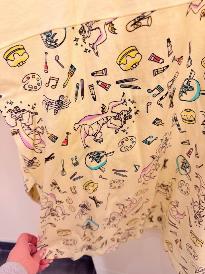 Disney Adult Figment Spirit Jersey XL Festival of Arts - photo 3