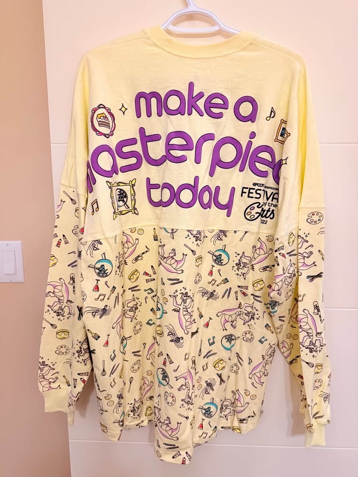 Disney Adult Figment Spirit Jersey XL Festival of Arts - photo 5
