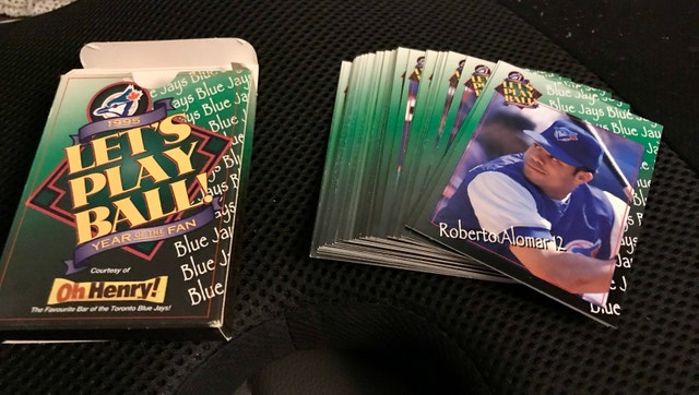 1995 "Let's Play Ball" Toronto Blue Jays Baseball Card Set
