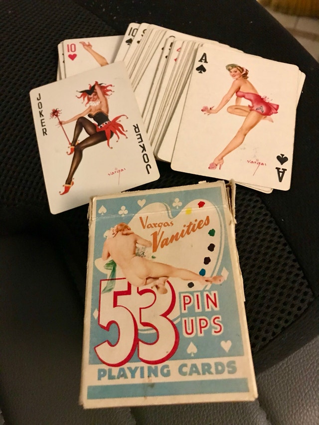 Vargas Vanities Playing Cards