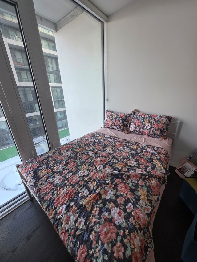 Like New Double Bed Frame + Mattress – Barely Used – Midtown