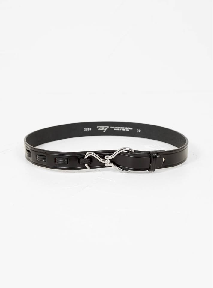 Tory Hoof Leather Belt