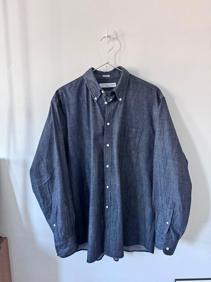 Individualized Shirts Made in USA Oxford Chambray Shirt
