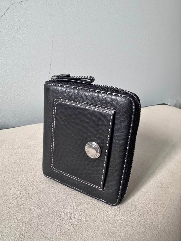 Coach Leather Zippered Wallet