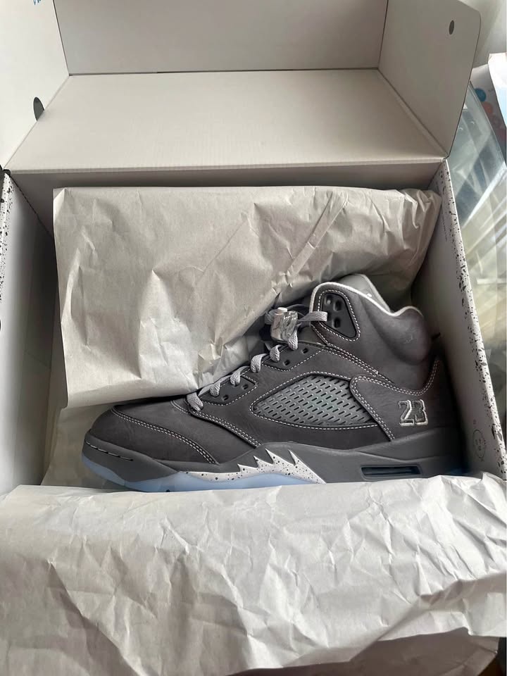 Jordan Retro 5 Wolf Grey