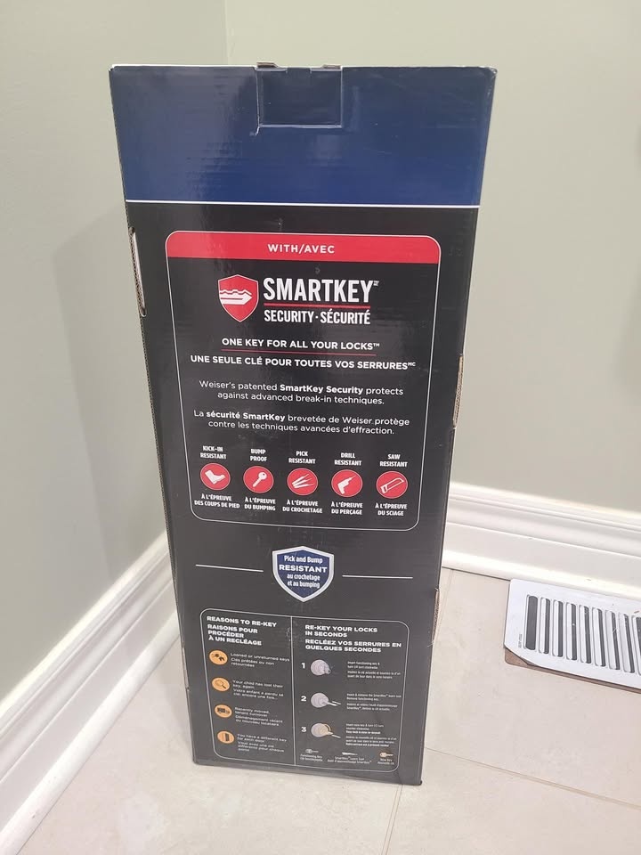 Weiser Prague Handleset with Smartkey Deadbolt - photo 4