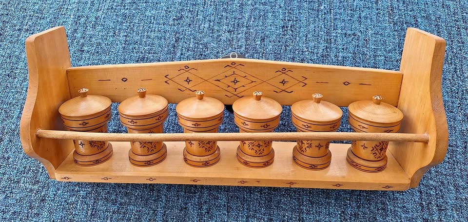Wooden Spice Rack