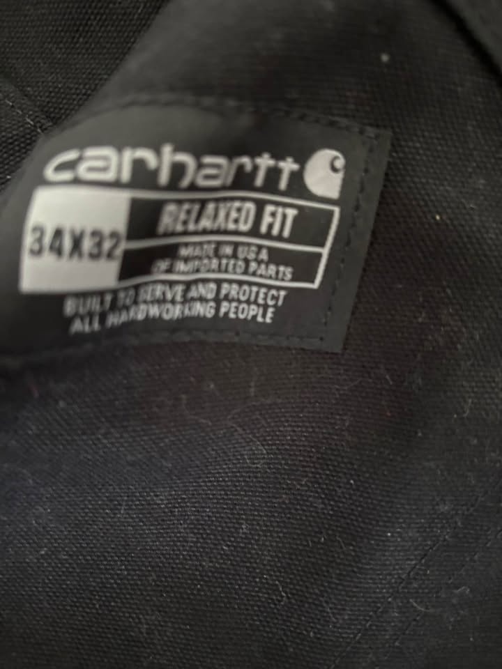 Carhartt Men's R01 Cotton Duck Bib Overalls - Brand New - photo 3