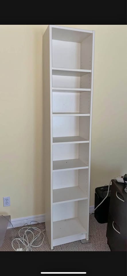 White shelf