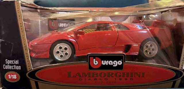 1:18 Bburago Lamborghini Diablo 1990 - Made in Italy - Boxed