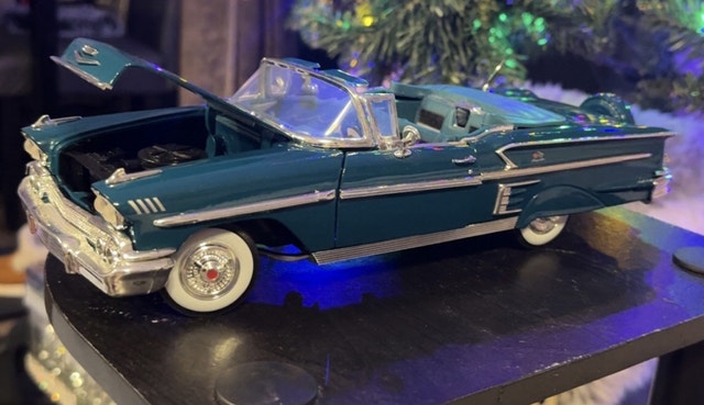 1958 Chevrolet Impala Aegean Turquoise Metallic