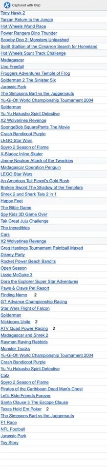 Nintendo GB&GBA Games $5 each image indicator(2)