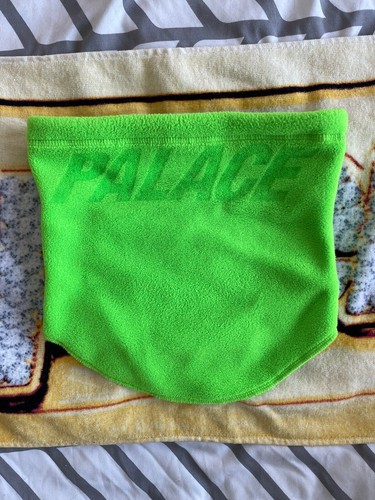 Palace X Polartec Neck Gaiter Electric Green 100% Authentic