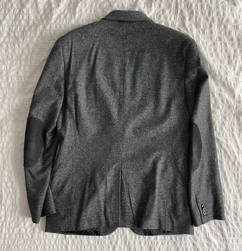Express Dark Grey Blazer Sz 40R 100 % Authentic - photo 2