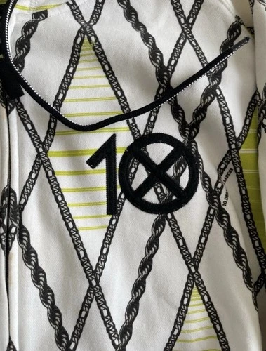 10 Deep Chain Gang Hoodie Sz L 100% Authentic Vintage - photo 2