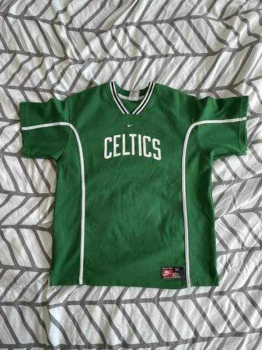 Vintage Nike Boston Celtics Shooting Shirt Kids XL - photo 2