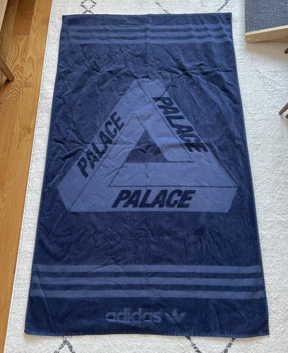 Palace X Adidas Large Beach Towel Navy 100% Authentic