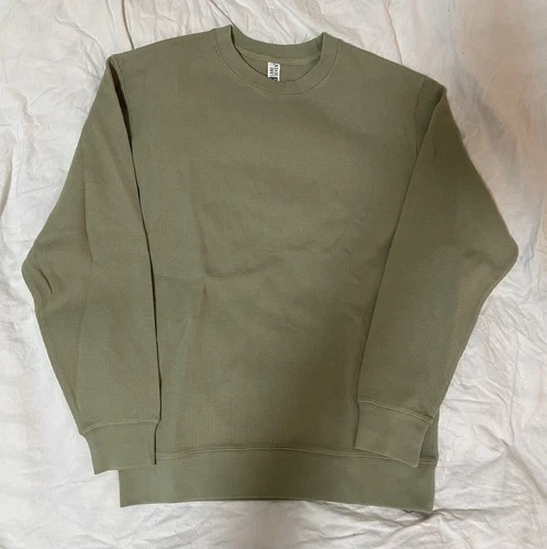 Lane Seven Heavy Thermal Long Sleeve Green Sz M