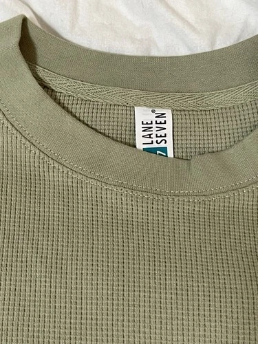 Lane Seven Heavy Thermal Long Sleeve Green Sz M - photo 3