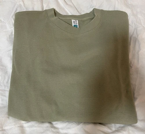 Lane Seven Heavy Thermal Long Sleeve Green Sz M - photo 4