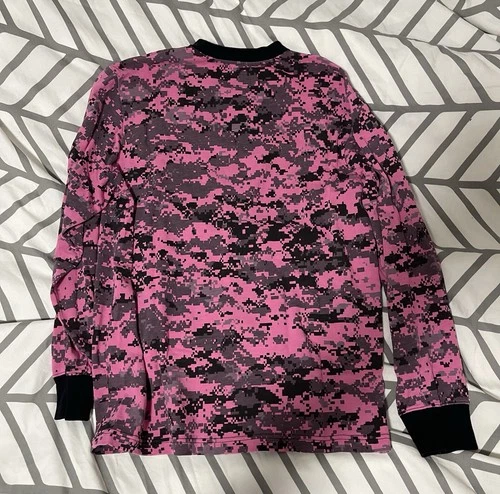 Supreme Digital Camo Pocket Long Sleeve Pink Sz M - photo 2