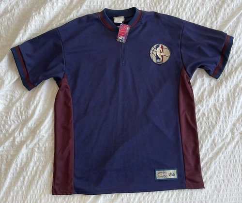 NBA Hardwood Classics Majestic Shooting Shirt Sz L Authentic