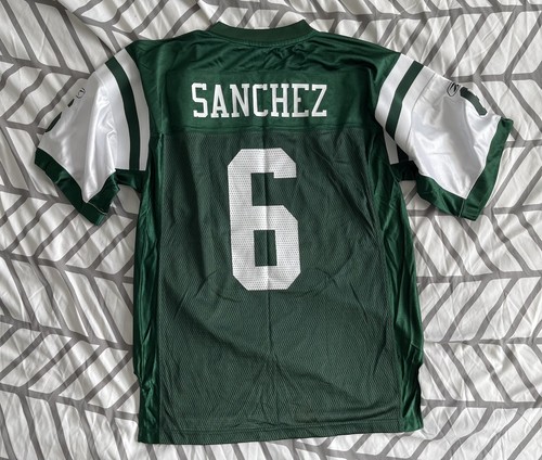 Jets Mark Sanchez Reebok Jersey Sz M
