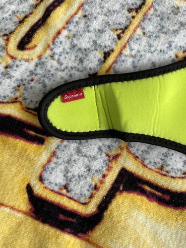 Supreme Arabic Face Mask Bright Yellow 100% Authentic - photo 3