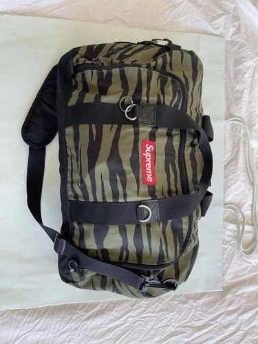Supreme Back Pack/Duffle Bag/ Pouch Set 2011 Olive Zebra - photo 2