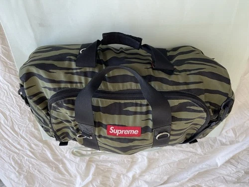 Supreme Back Pack/Duffle Bag/ Pouch Set 2011 Olive Zebra - photo 4