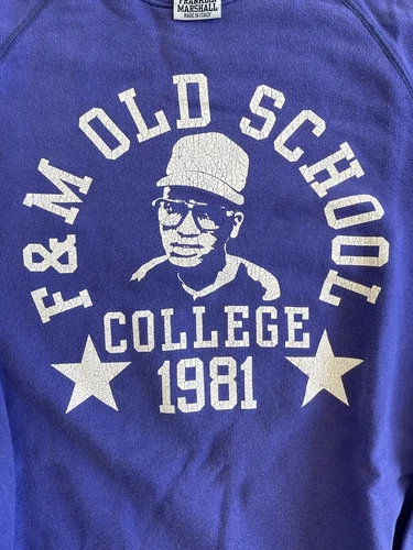 Franklin & Marshall College 1981 Crewneck Sweatshirt - Size L - photo 2