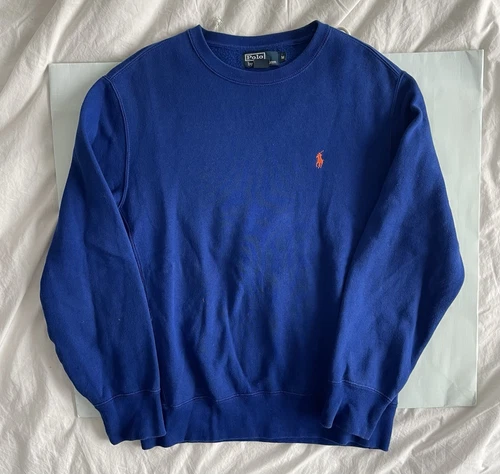 Polo By Ralph Lauren Crewneck Sz M 100 % Authentic
