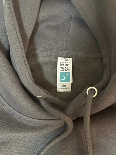 Lane Seven Hoodie Dark Grey Sz M 100 % Authentic - photo 4