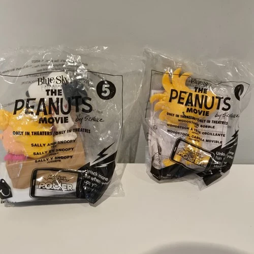 McDonald’s 2015 Peanuts Movie Happy Meal Toys Complete Set - photo 4
