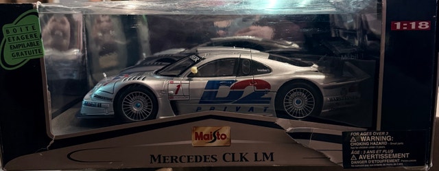 Maisto 1:18 Scale Mercedes CLK LM