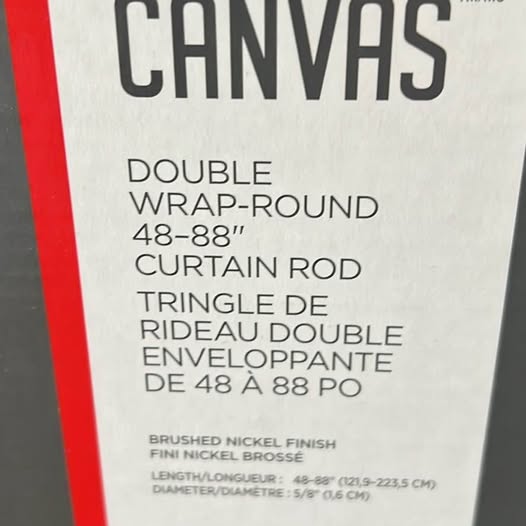 CURTAIN RODS (2) NEW IN BOX - photo 2