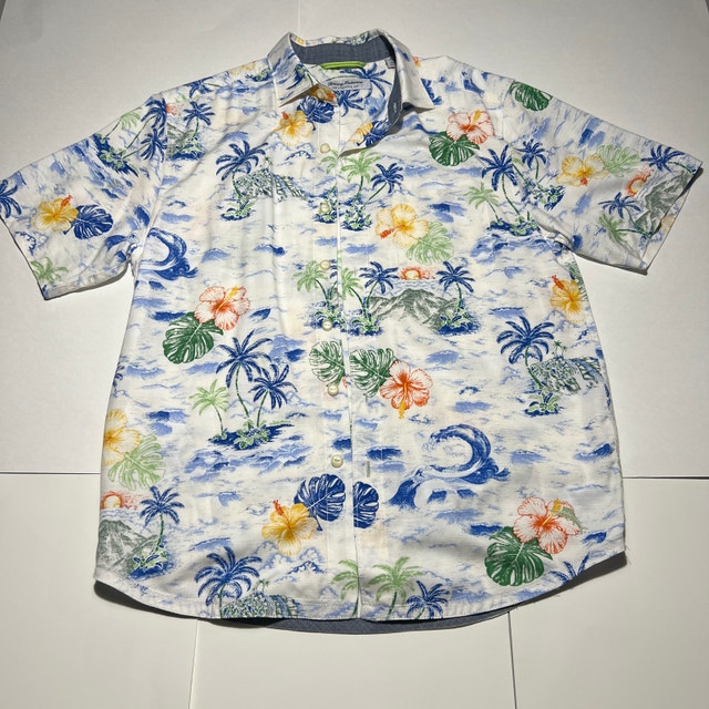 Tommy Bahama Short Sleeve Dress Shirt - Size Small