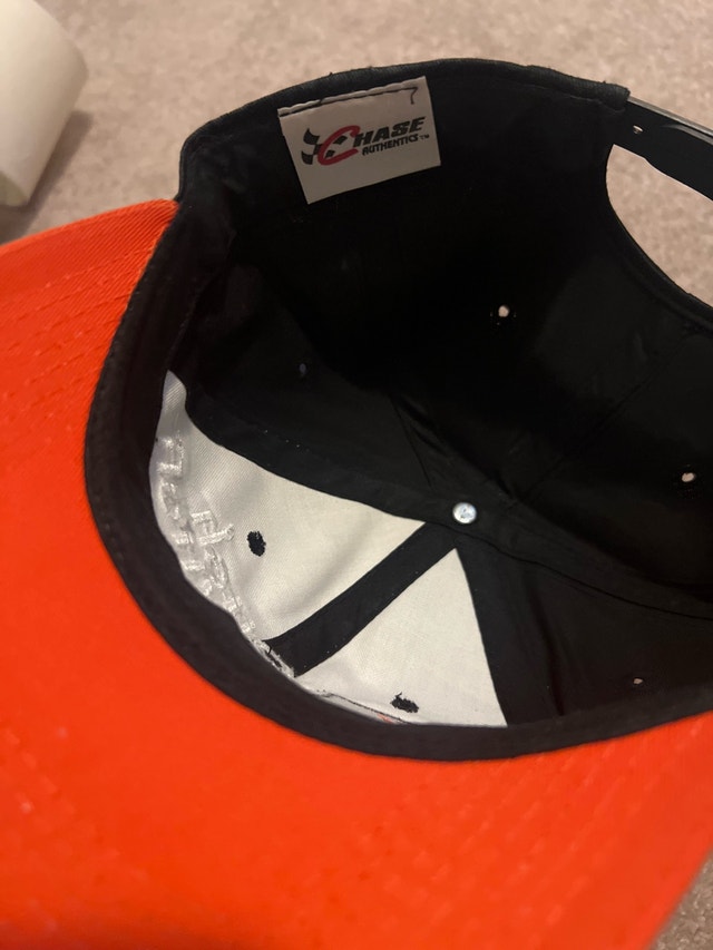 Signed Joe Gibbs #18 Ditch Witch Hat - photo 3