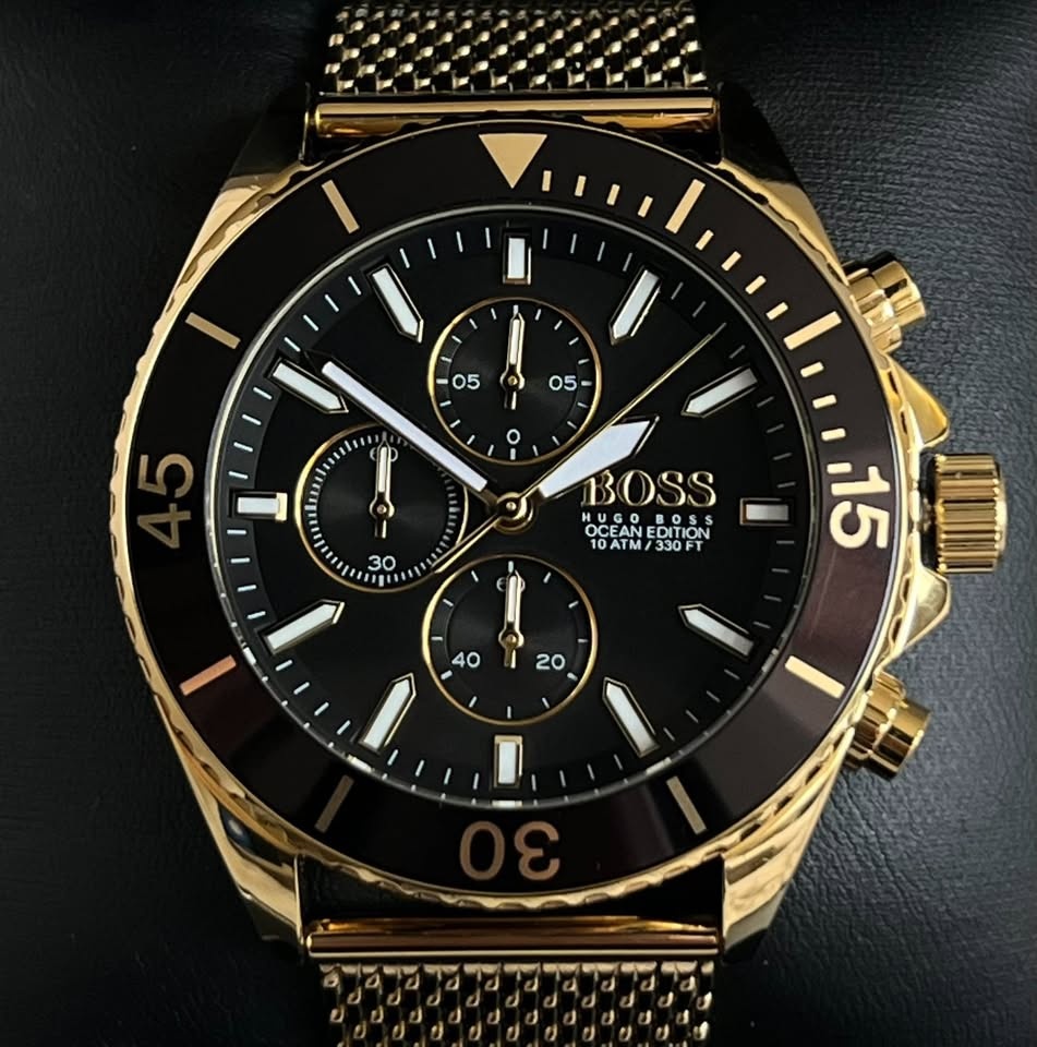 Hugo Boss Men's Ocean Gold Steel Watch NEW - photo 2