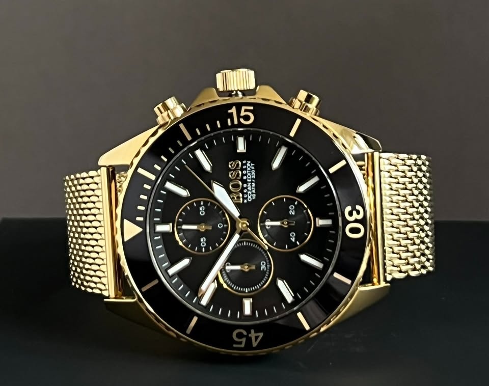 Hugo Boss Men's Ocean Gold Steel Watch NEW - photo 3