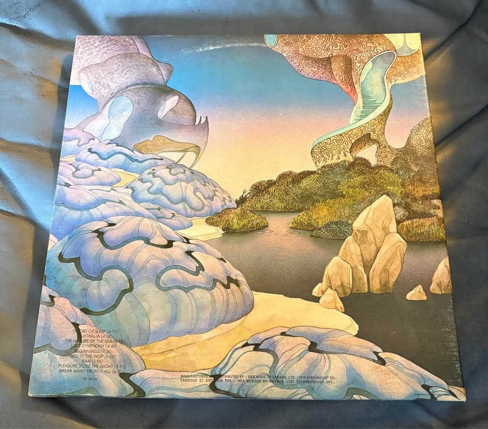 Rare Steve Howe "Beginnings" Vinyl (1975) - photo 2